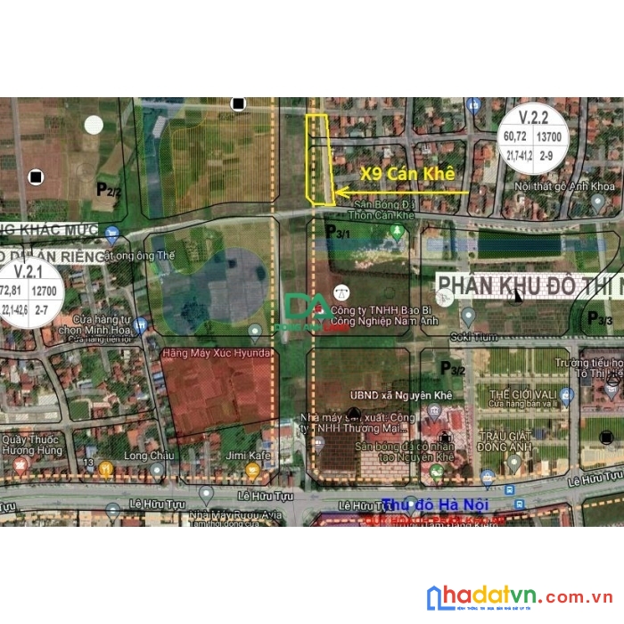 Bán đất đấu giá x9 cán khê nguyên khê