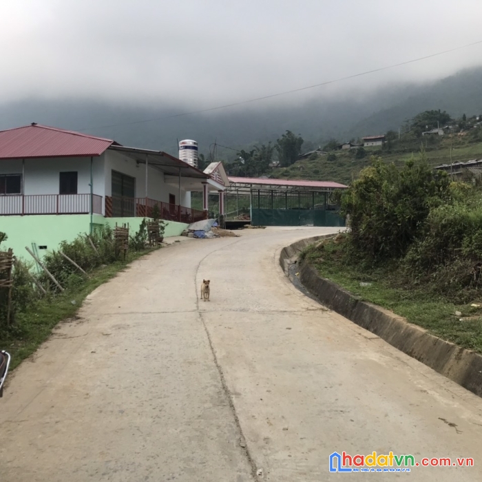 Đất nền sapa giá rẻ thích hợp làm homstay kinh doanh dịch vụ. bán nhanh 548m2 nằm tại vạn dền sử