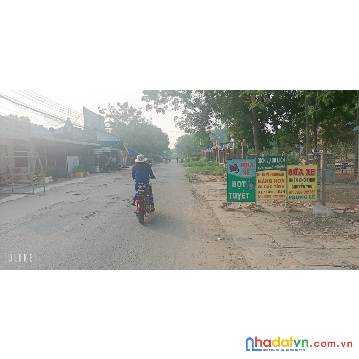 Cần bán lô đất mặt tiền kinh doanh tại thị xã bến cát- tỉnh bình dương