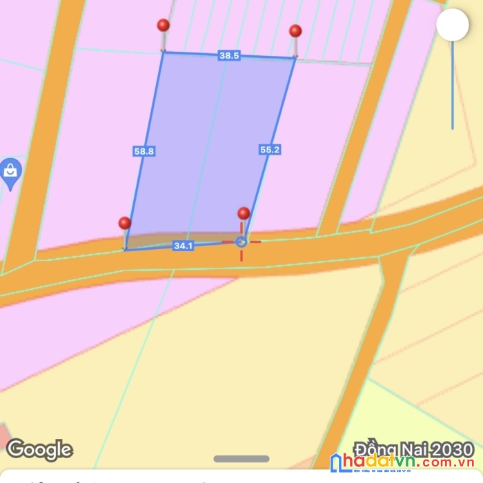 Chính chủ cần bán lô đất 2000m2 sau ql 1a, xã bình minh, huyện trảng bom