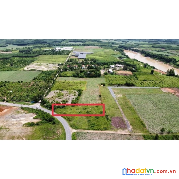 Ban lô đất mặt tiền tỉnh lộ  2 sông cầu khanh vĩnh