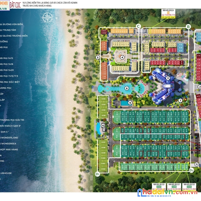 Bán nhà phố thương mại shophouse wonderland hồ tràm