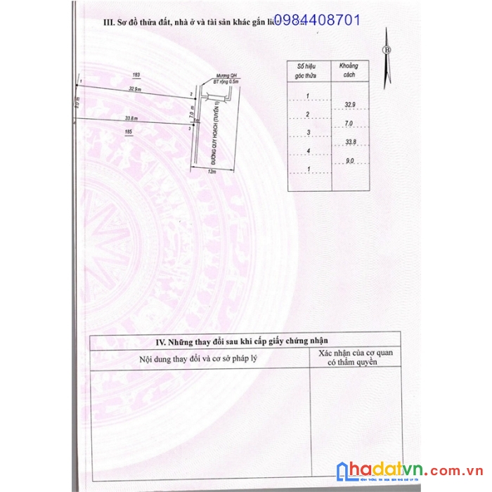 Bán đất nền thổ cư xã ninh an, ninh hòa đường lớn giá chỉ 4,5tr