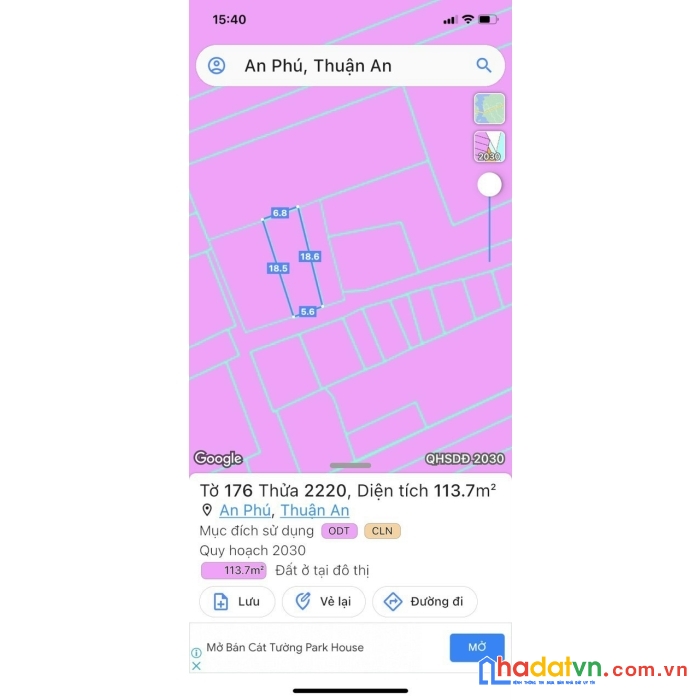 Hot hot hot có ngay siêu phẩm lô đất đẹp có 1 0 2 tại an phú, thuận an