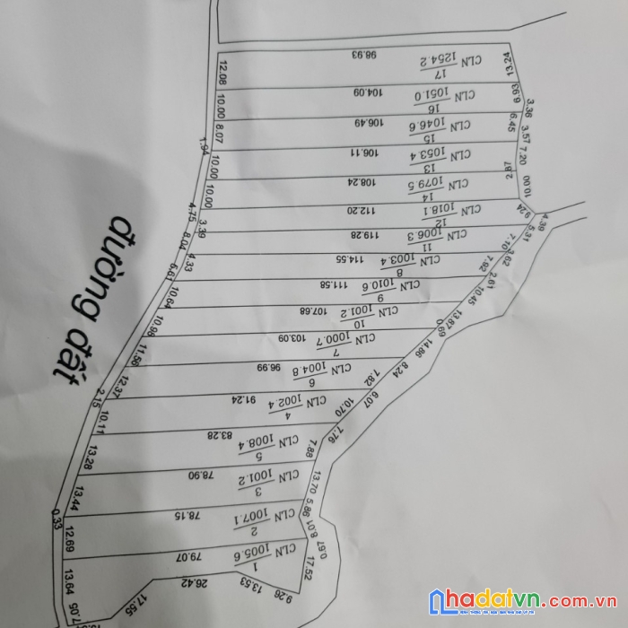 Bán đất tân châu, tây ninh 1000m giá chỉ 320 triệu