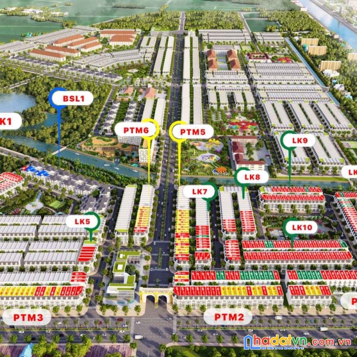 Tôi có 2 suất nội bộ siêu đẹp, chiết khấu cao, pháp lý rõ ràng, sổ đỏ từng lô shophouse đối diện