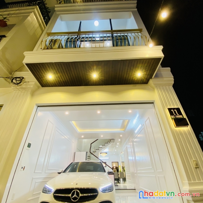 3.bán nhà 4 tầng thiên lôi ngay aeon oto vào nhà quay đầu tặng full nội thất.