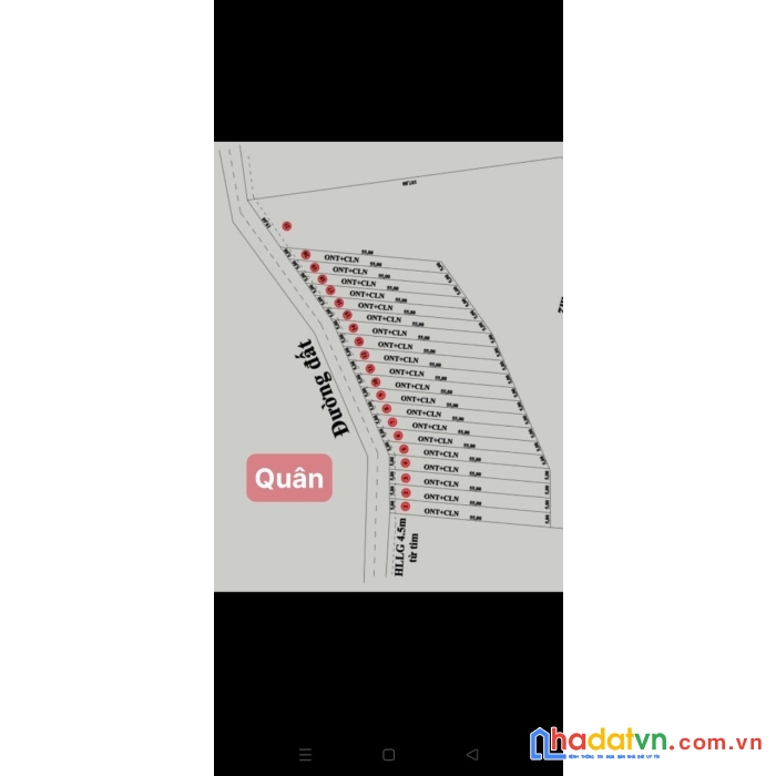 Bán 20 nền đất có thổ cư 100m tại thanh an, hớn quản, bình phước