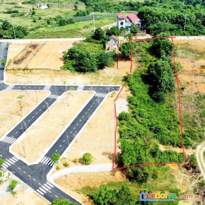 Bán lô đất mặt đường nhựa bãi dài, xã tiến xuân, huyện thạch thất, hà nội.