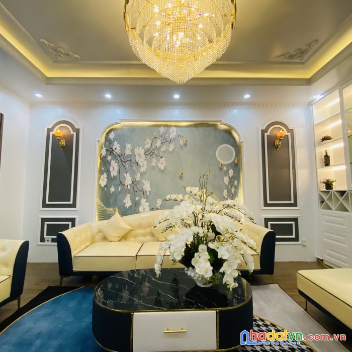 Tặng full nội thất nhà 4 tầng, ô tô vào nhà tại thiên lôi. cách aeonmall đúng 18 bước chân