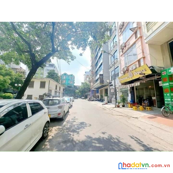 Bán 148m2 đất lạc long quân, tây hồ, lô góc, ô tô tránh, xây tòa nhà 7- 8 tầng kinh doanh hoặc