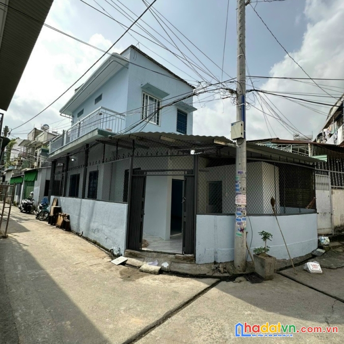 Bán nhà lầu 3 mặt tiền p.quang vinh, 60m2 đường thông chỉ 2,5 tỷ