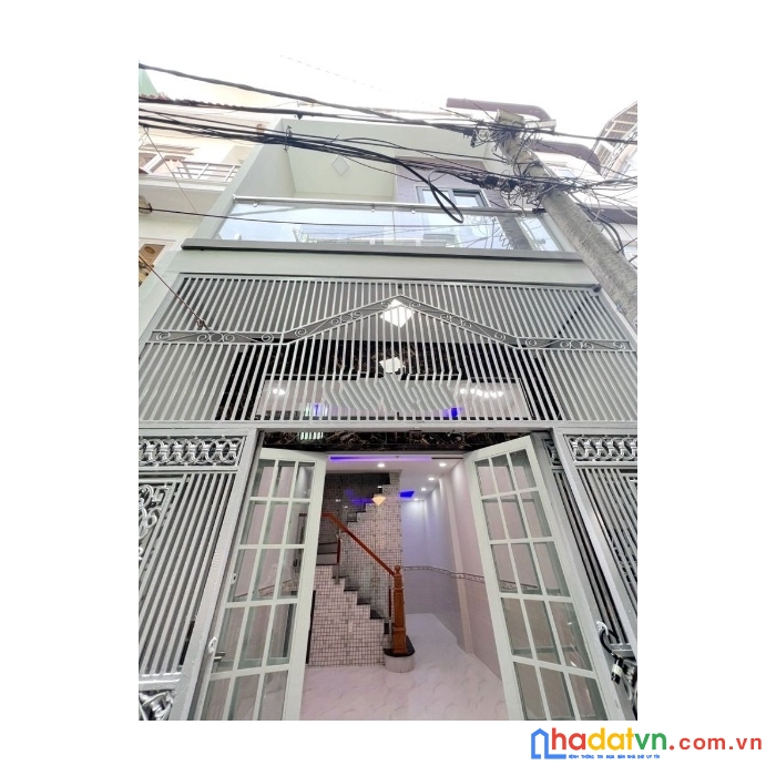 Hẻm 4 mét vĩnh viễn, 3.5m x10m. 2 lầu. 5.15  tỷ tl