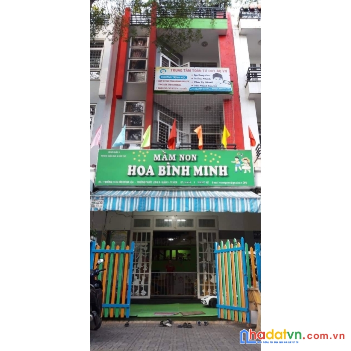 Cần sang nhượng lại trường mầm non tại quận 9 -tp thủ đức