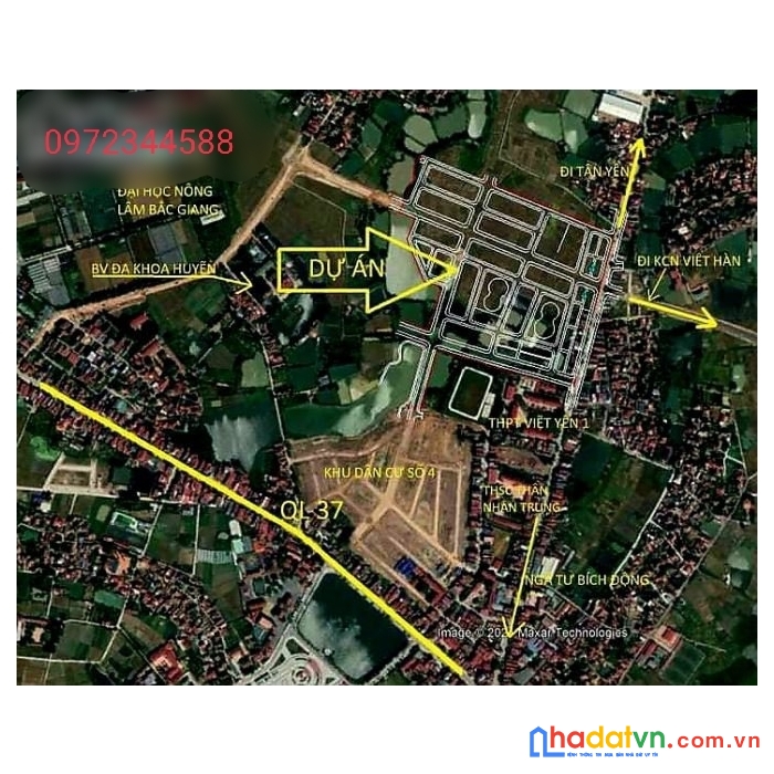 Cần bán duy nhất lô biệt thự vị trí đẹp view hồ, bích động khu dân cư số 4 việt yên, bắc giang