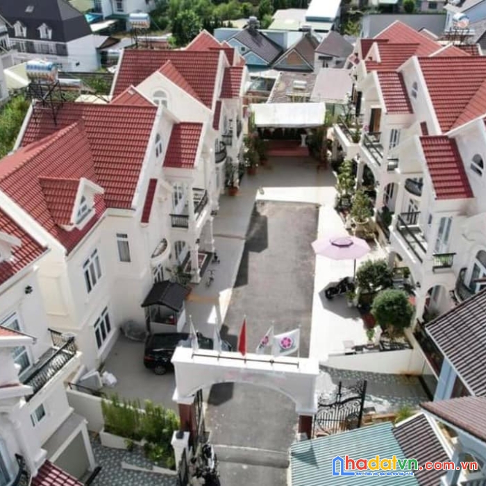 Bán cụm 5 căn biệt thự vip tại đường hùng vương đà lạt