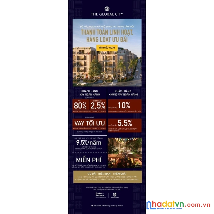 Masterise homes - global city dự án đẹp nhất quận 2 bởi thiết kế toàn diện foster + partners (top