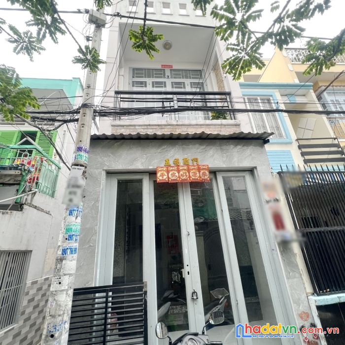 Nhà bán mặt tiền hẻm ô tô bông sao p5 q8 giá 3.7 tỷ