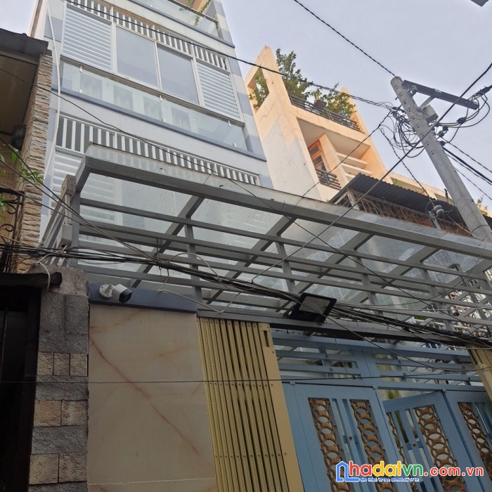 Nhà bán hẻm 181 âu dương lân 4 tầng p2 q8 giá 6 tỷ6