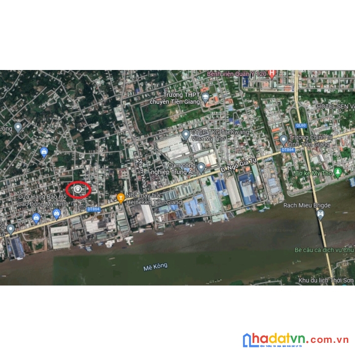 Bán nhanh đất vị trí đẹp tại xã trung an, tp mỹ tho, tiền giang