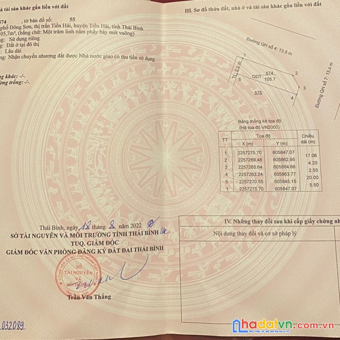 Chính chỉ cần bán lô đất tại tiền hải -thái bình.
- địa chỉ: tổ dân phố đông sơn, thị trấn tiền