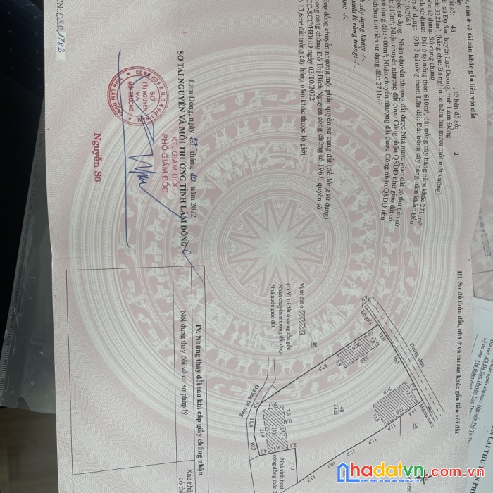 Sở hữu ngay lô đất đẹp tại thôn 2 đạ sar, huyện lạc dương, lâm đồng