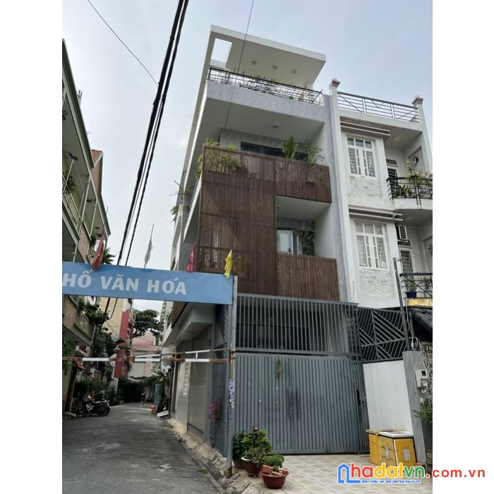 Bán nhà lô góc,4 tầng , hương lộ 2, bình tân, hẻm xe tải thông, chỉ 5 tỷ