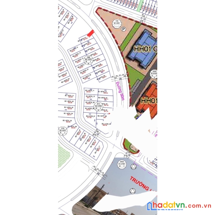 Cần bán biệt thự thanh hà lô góc 3 mặt tiền