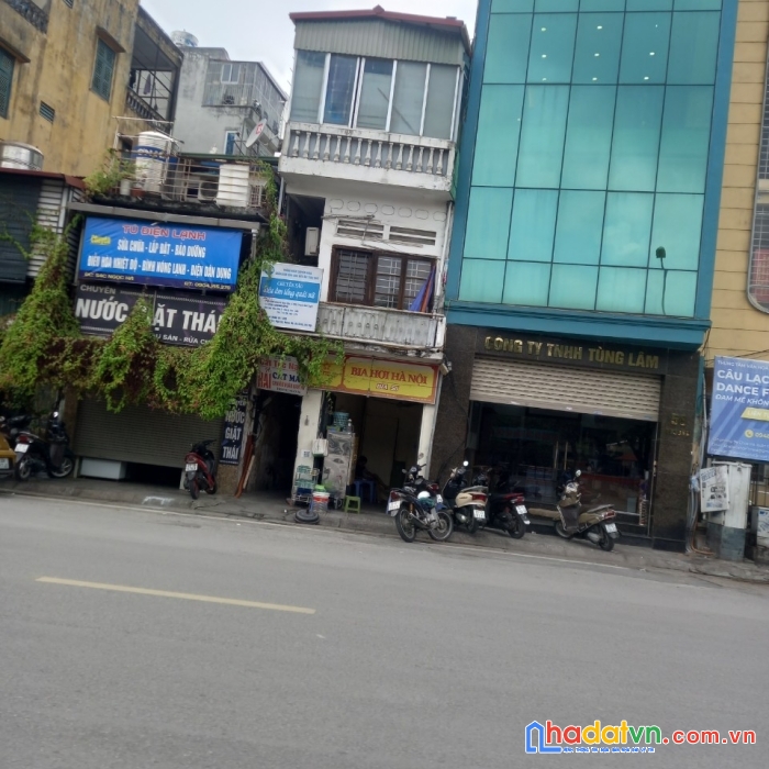 Bán lô đất vàng vị trí đỉnh của trần duy hưng 1250m, mt35m, giá 315 tỷ