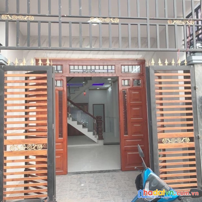 Bán nhà 1 trệt 1 lầu kdc hoá an cổng sau công ty pouchen, đường 6m thông