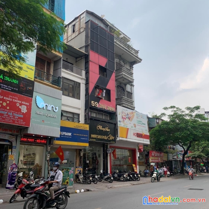 Bán nhà phố thái thịnh, 4 tầng, 71m giá 5.x tỷ