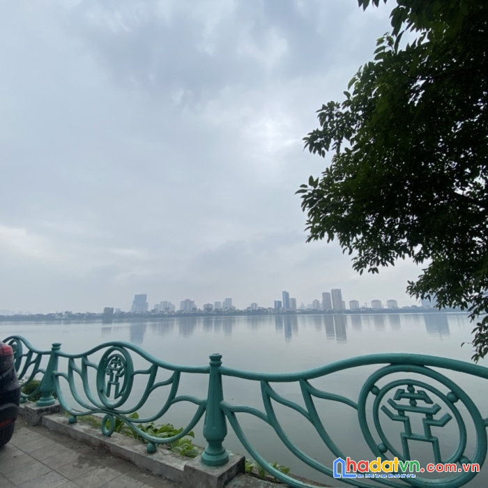 Cực kỳ đẳng cấp mặt phố, mặt hồ tây thơ mộng,yên tĩnh thoáng mát chỉ 115 tỷ,125m2,mt 9m.