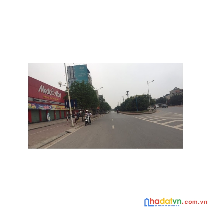 Đất mặt phố phố đàm quang trung -  giá trong ngõ– lô góc – vỉa hè rộng