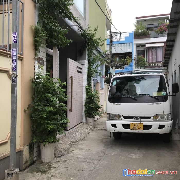 Chính chủ bán nhà 3 tầng 2 mặt kiệt oto ngay ngã tư lê đình lý và nguyễn hữu thọ