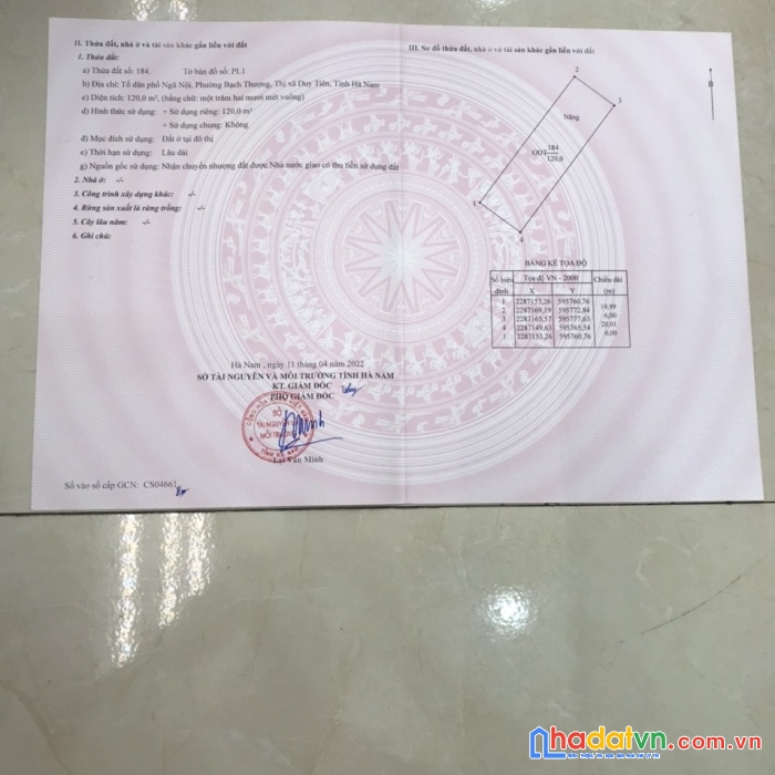 Chính chủ (không qua chung gian) cần bán nhanh mảnh đất đấu giá đầm ninh nội, sát khu công nghiệp