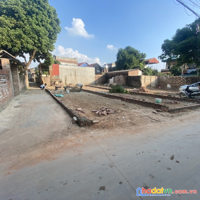 (đất chính chủ) cần bán 74.5m2 trục thanh trí, đường ô tô đỗ cửa. đất lô góc 2 mặt tiền.