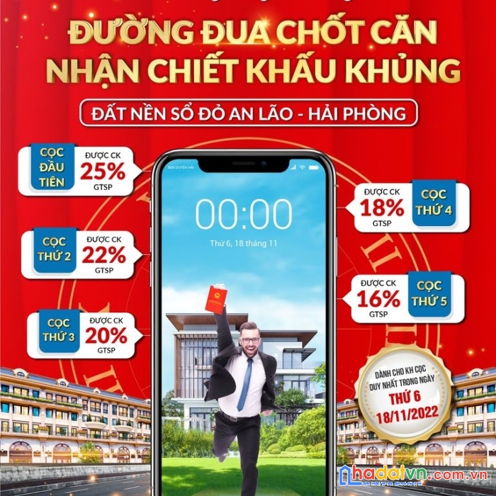 Giá rẻ cực đại-500tr/lô - cạnh khu công nghiệp lơn nhất hải phòng