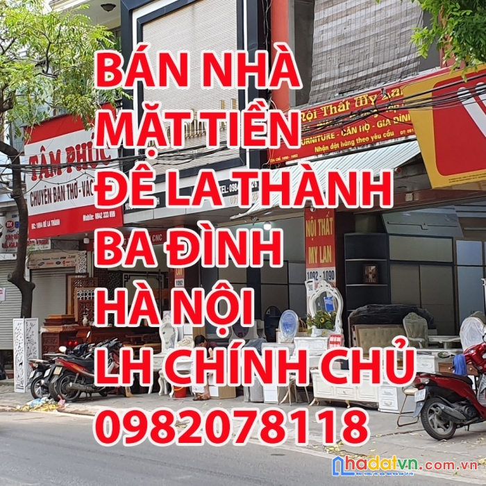 Bán nhà mặt tiền 1092 đê la thành ngọc khánh, ba đình, hà nội
