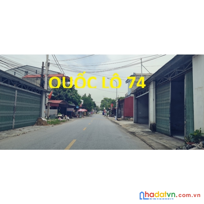 Bán đất liên xã tỉnh lộ 74, xã hồng quang, ứng hòa, hà nội (gần chùa hương)