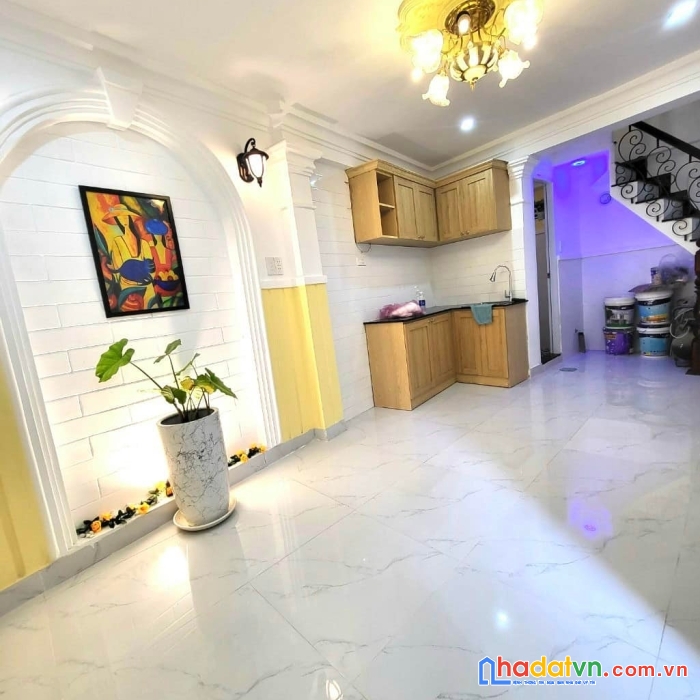 Nhà mới 4 tầng 3 phòng ngủ nguyễn kiệm, gò vấp 22m chỉ 2,55 tỷ