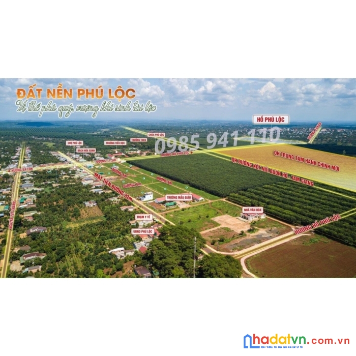 Cơ hội đón tết cùng kdc phú lộc tây nguyên giá chỉ 899tr có thương lượng
