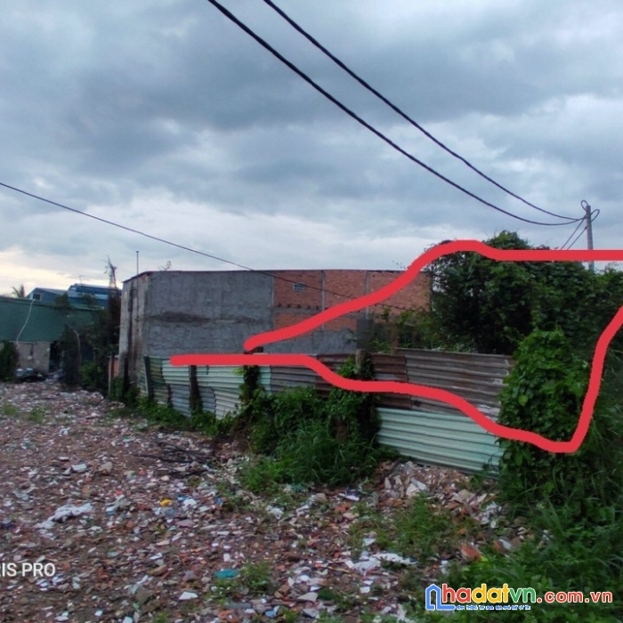 Cần bán lô đất thổ cư 2 mặt tiền tại xã phạm văn hai, huyện bình chánh,