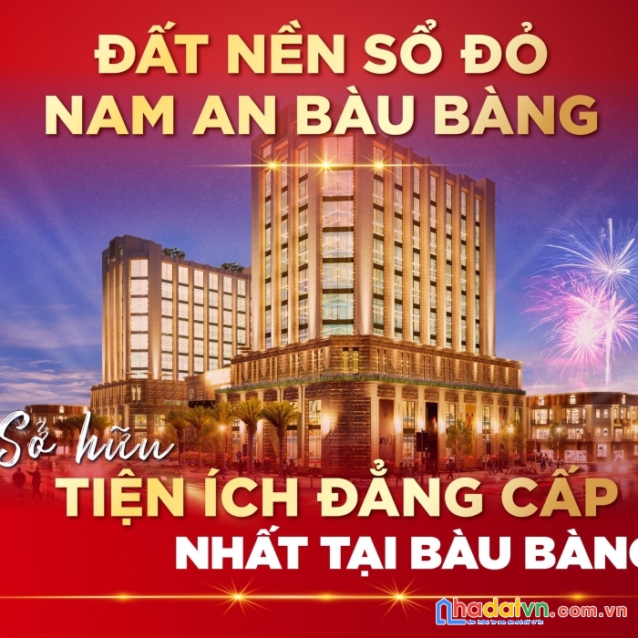 Đất nền nam an - sỗ sẵn - công chứng liền tay