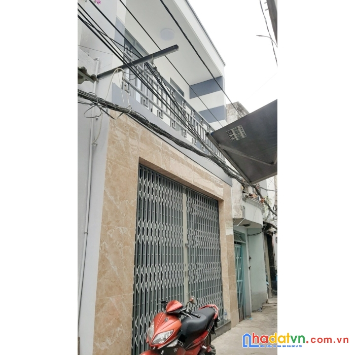 Nhà mới 2 tầng  cao lỗ thông phạm thế hiển p4 q8 giá 4,86 tỷ