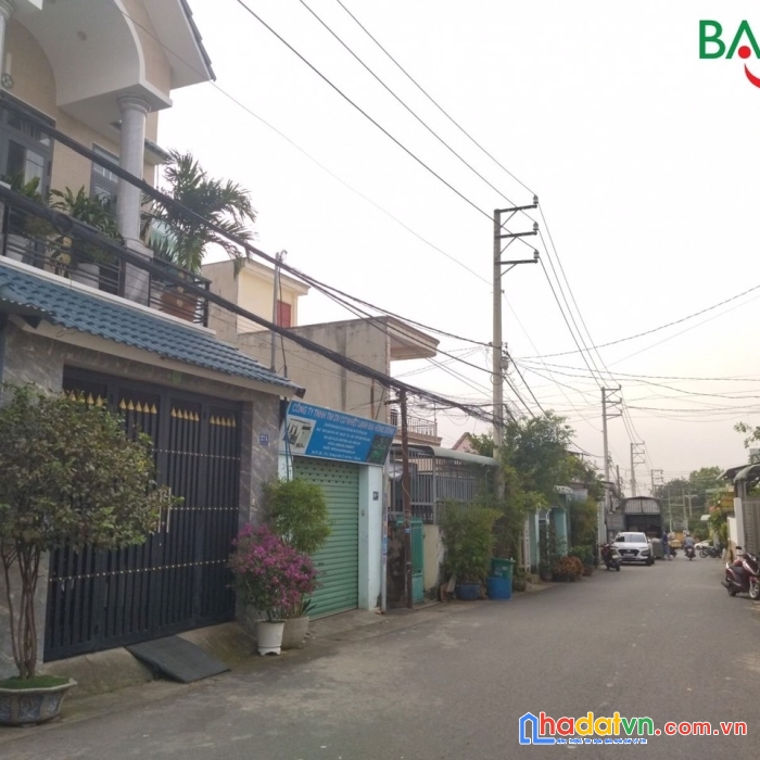 Bán lô đất mặt tiền đường trần thị hoa 117m2 shr full thổ cư p.an bình