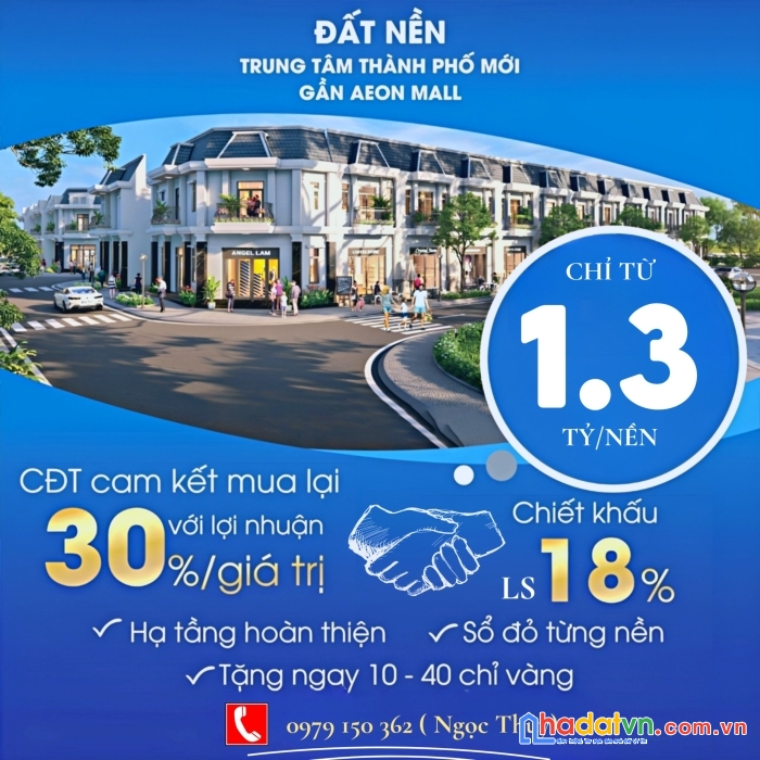 Mua lại với lợi nhuận 30% - dự án ngay tại vsip 2 bình dương