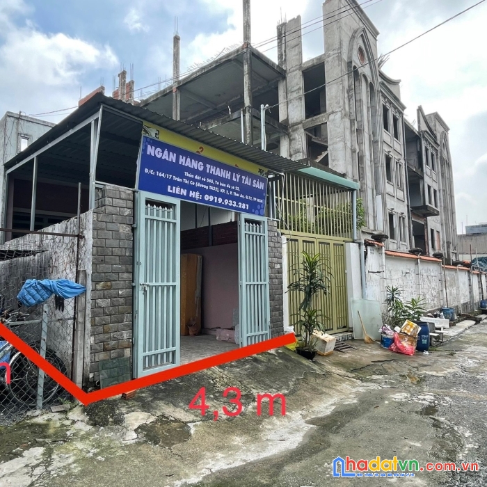Vib thanh lý căn nhà tại 164/17 trần thị cờ, phường thới an, quận 12