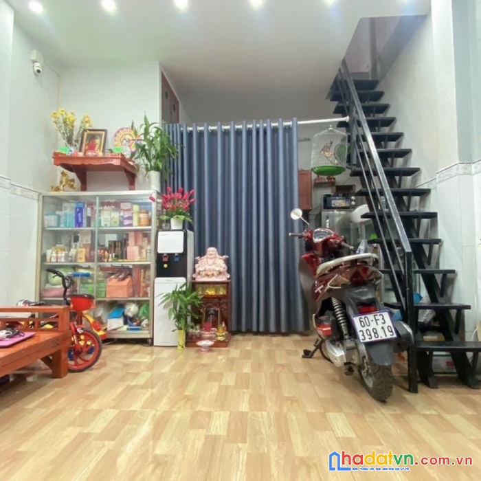 Bán nhà 1t1l p. trung dũng góc 2 mặt tiền giá cực rẻ chỉ 1ty580, shr full thổ cư