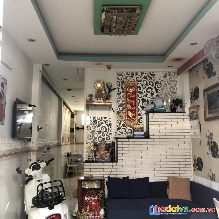 Bán nhà 2 tầng lưu hữu phước, dt 3 x 13 nở hậu