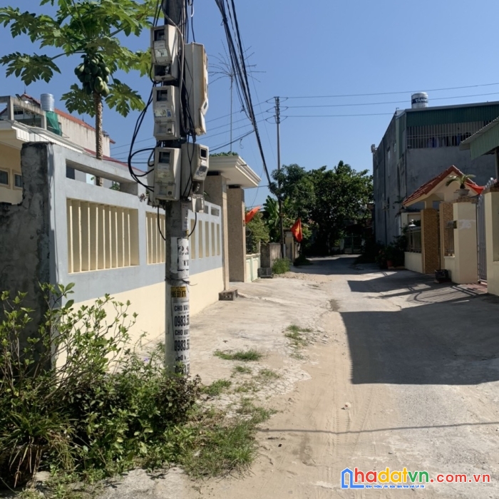 Mặt đường trần bá lương, tiểu trà , hưng đạo, dương kinh.87m2 giá 1,9x tỷ